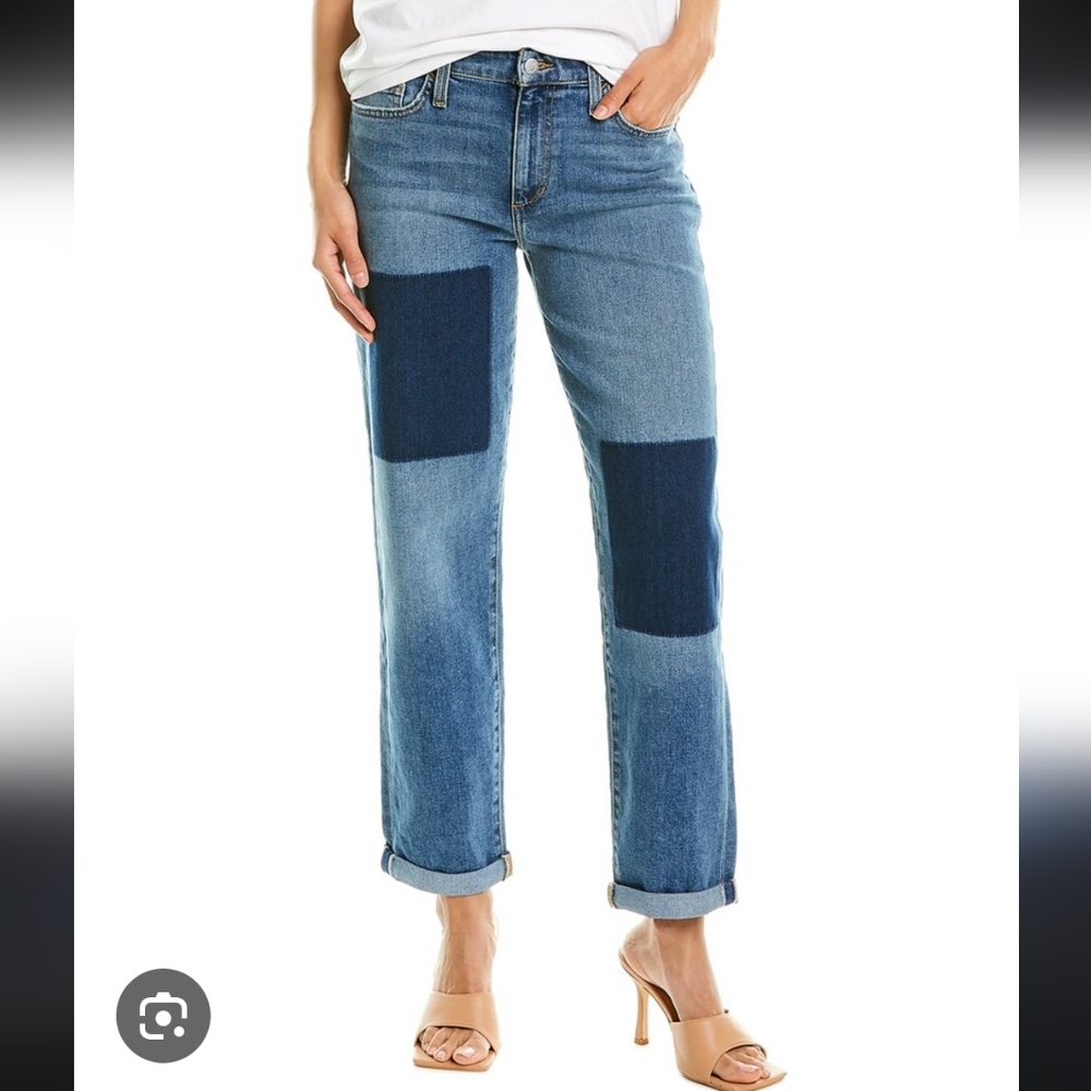 Joe’s Jeans Inana Blue Patchwork Boyfriend Fit Jeans - Size 28